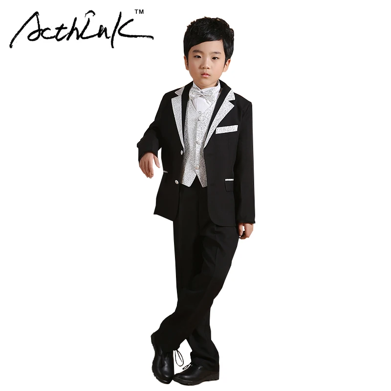 ActhInK Gentle Boys 6PCS Dress Suits Vest+Blazer+Pant+Shirt+Bowtie+Belt Floral Boys Wedding Suit Kids Formal Party Suit , MC160
ActhInK Gentle Boys 6PCS Dress Suits Vest+Blazer+Pant+Shirt+Bowtie+Belt Floral Boys Wedding Suit Kids Formal Party Suit , MC160