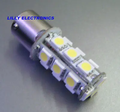 1 х 1156 BA15S Автомобильная SMD лампа 18-5050 LED яркий белый холодный | Лампы и освещение
