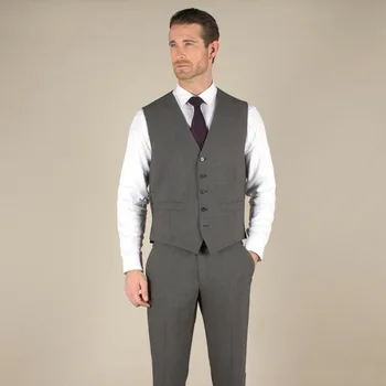 New Arrival Groom Vests Gray GroomsmensBest Man Vest Custom Made Size and Color Five Buttons WeddingPromDinner Waistcoat
New Arrival Groom Vests Gray GroomsmensBest Man Vest Custom Made Size and Color Five Buttons WeddingPromDinner Waistcoat