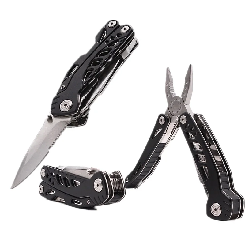 HS Tools Camping Tool Set 9 in 1 Multi Pliers Tactical Knife Saw Bottle Opener Screwdriver Pocket Survival Tool Kits Gear
HS Tools Camping Tool Set 9 in 1 Multi Pliers Tactical Knife Saw Bottle Opener Screwdriver Pocket Survival Tool Kits Gear