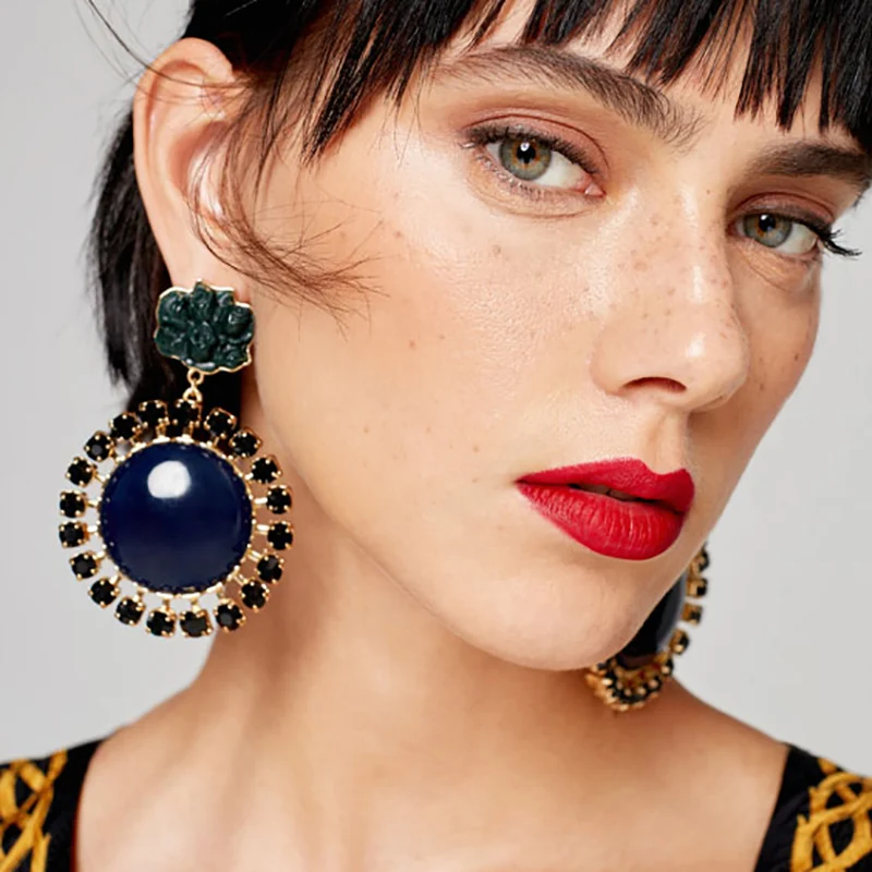 JUJIA Big Maxi Statement Drop Dangle Earrings Women Jewelry Boho Round Pendant Earrings Accessories
JUJIA Big Maxi Statement Drop Dangle Earrings Women Jewelry Boho Round Pendant Earrings Accessories