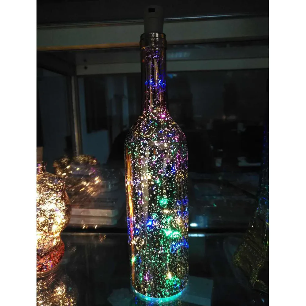 Фаллоимитатор Прозрачный С Гирляндой Внутри