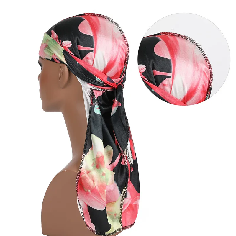 Unisex Silky Durags Bandanas Turban hat Wigs Doo Floral Durag Biker Headwear Headband Hair Accessories Extra Long Tail Du-Rag
Unisex Silky Durags Bandanas Turban hat Wigs Doo Floral Durag Biker Headwear Headband Hair Accessories Extra Long Tail Du-Rag
