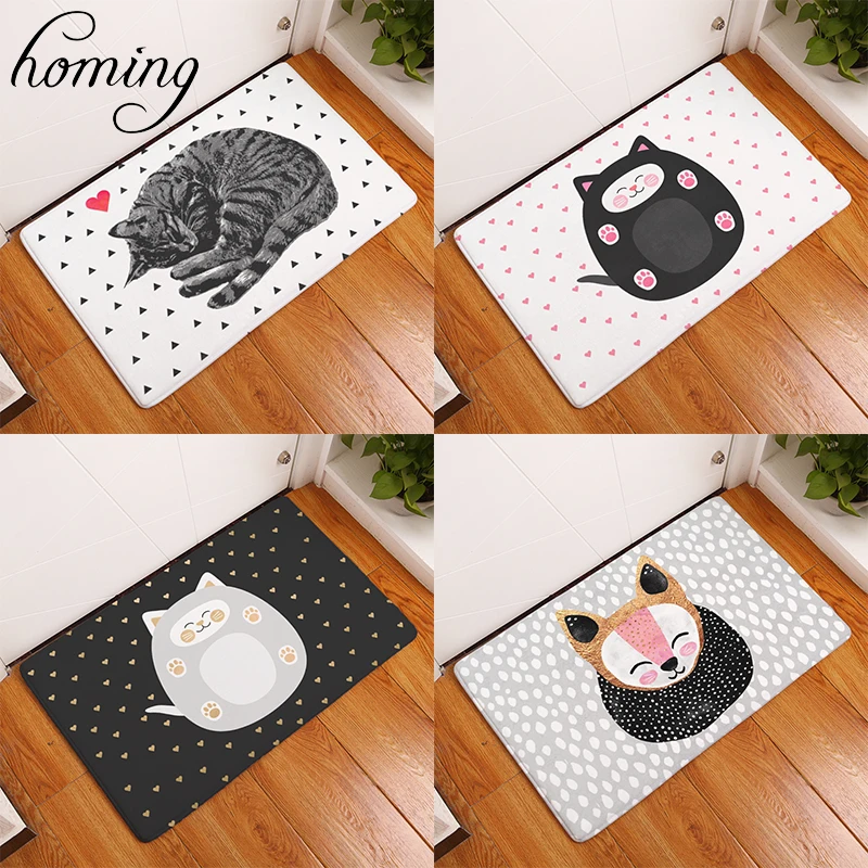 Homing New Arrive Welcome Home Mat Yoga Cute Cartoon Rounded Cat Fox Sleeping Kitten Doormat for Entrance Door Bedroom Mats Rugs
Homing New Arrive Welcome Home Mat Yoga Cute Cartoon Rounded Cat Fox Sleeping Kitten Doormat for Entrance Door Bedroom Mats Rugs