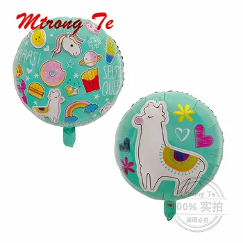 50pcs 18inch Unicorn Llama Foil Balloons Baby Shower Birthday Wedding Party Unicorn Pink Teal Donut Helium Alpaca Balloon Decor
50pcs 18inch Unicorn Llama Foil Balloons Baby Shower Birthday Wedding Party Unicorn Pink Teal Donut Helium Alpaca Balloon Decor
