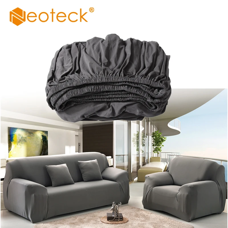 Neoteck Removable Stretch Couch Sofa Lounge Covers Recliner Double Seater Cover Grey for Living Room Solid Sectional Sofa Cover
Neoteck Removable Stretch Couch Sofa Lounge Covers Recliner Double Seater Cover Grey for Living Room Solid Sectional Sofa Cover