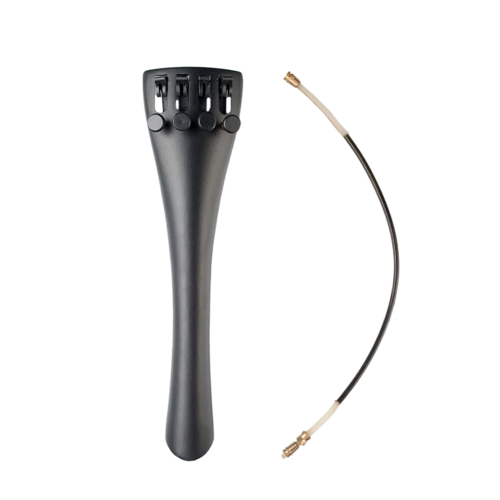 1/4 Cello Tailpiece With Tailgut Tailcord 4 Fine Tuners Aluminum Alloy Durable Strong Accessories
1/4 Cello Tailpiece With Tailgut Tailcord 4 Fine Tuners Aluminum Alloy Durable Strong Accessories