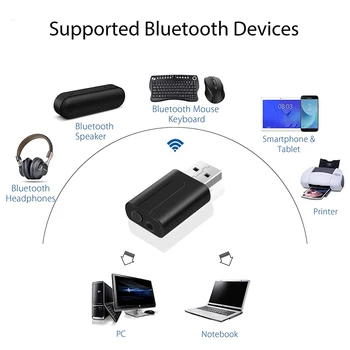 Bluetooth 5.0 Audio Transmitter Receiver 3.5mm AUX Jack USB Receiver Stereo Music Mini Bluetooth Adapter For Earphone Tv Tablet
Bluetooth 5.0 Audio Transmitter Receiver 3.5mm AUX Jack USB Receiver Stereo Music Mini Bluetooth Adapter For Earphone Tv Tablet