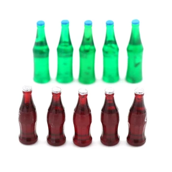 Wholesale 5pcs Miniature Accessories Mini Coke Bottle & Tray for 1:12 Dollhouse Home Decor Simulation Kitchen Food Furniture
Wholesale 5pcs Miniature Accessories Mini Coke Bottle & Tray for 1:12 Dollhouse Home Decor Simulation Kitchen Food Furniture