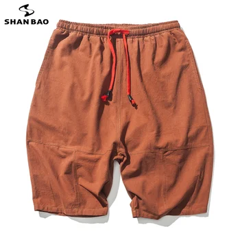 SHANBAO brand original high quality cotton and linen loose casual shorts 2020 summer new adjustable elastic waist men's shorts
SHANBAO brand original high quality cotton and linen loose casual shorts 2020 summer new adjustable elastic waist men's shorts