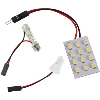 10pcs T10 W5W C5W C10W Festoon(31mm 36mm 39mm 42mm) 2 Adapters 12 LED auto Panel lamp reading Lights interior map Dome light 12V
10pcs T10 W5W C5W C10W Festoon(31mm 36mm 39mm 42mm) 2 Adapters 12 LED auto Panel lamp reading Lights interior map Dome light 12V