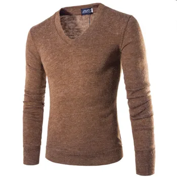 2019 New pattern foreign trade Man Long sleeves Bottoming shirt Superior quality Man V collar pullover Sweater men Tops 2XL
2019 New pattern foreign trade Man Long sleeves Bottoming shirt Superior quality Man V collar pullover Sweater men Tops 2XL