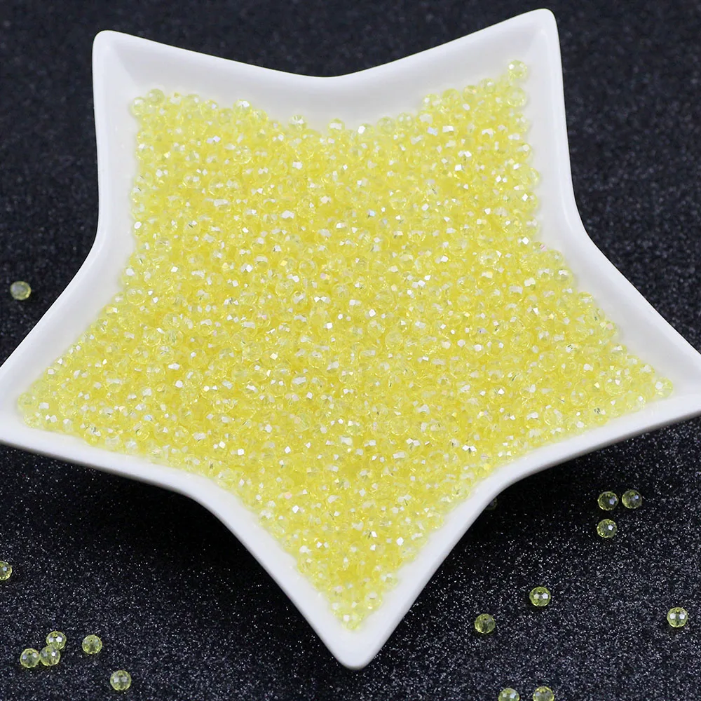 Lemon yellow 4mm 100pcs Czech Flat Round Spacer Glass Beads For Jewelry Making Diy Accessories Faceted Crystal Beads Wholesale
Lemon yellow 4mm 100pcs Czech Flat Round Spacer Glass Beads For Jewelry Making Diy Accessories Faceted Crystal Beads Wholesale