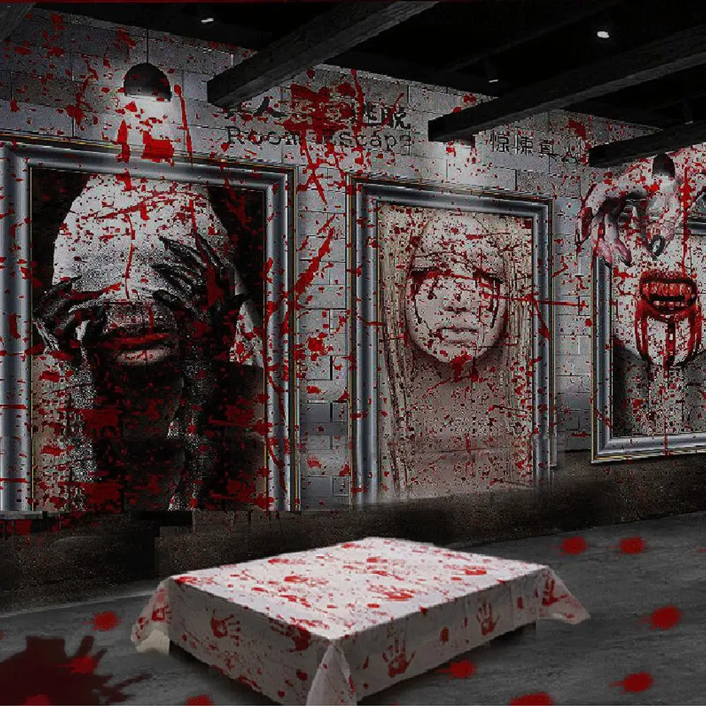 Halloween Decoration Horror Gauze Haunted House Secret Room Scene Party Props Decoration Blood Hand Tablecloth
Halloween Decoration Horror Gauze Haunted House Secret Room Scene Party Props Decoration Blood Hand Tablecloth