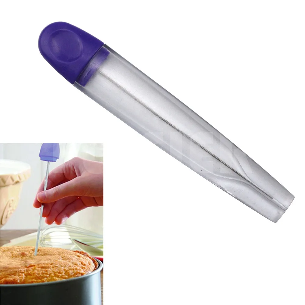 Biscuit Needle Cake Tester baking Cake tools Probe Needle Stainless Steel Cake Muffin Bread Detector Needles Baking Pastry Tool
Biscuit Needle Cake Tester baking Cake tools Probe Needle Stainless Steel Cake Muffin Bread Detector Needles Baking Pastry Tool
