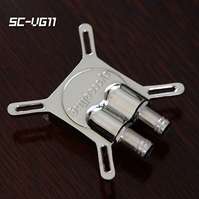 Syscooling Copper Heatsink nVIDIA & ATI GPU Cooler 53.5*53.5mm~38*38mm pitch distance SC-VG11 aluminum!!!
Syscooling Copper Heatsink nVIDIA & ATI GPU Cooler 53.5*53.5mm~38*38mm pitch distance SC-VG11 aluminum!!!