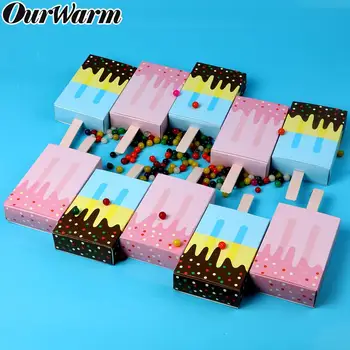 OurWarm 50pcs Ice Cream Gift box Baby shower Birthday Party Candy box Ice Cream Shape Wedding Party Favor Box
OurWarm 50pcs Ice Cream Gift box Baby shower Birthday Party Candy box Ice Cream Shape Wedding Party Favor Box