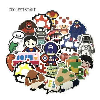 50Pcs/Set Cartoon Mosaic Graffiti Sticker Pixel Sicker For Luggage Motorcycle Laptop Refrigerator Toy Car Pvc Waterproof Sticker
50Pcs/Set Cartoon Mosaic Graffiti Sticker Pixel Sicker For Luggage Motorcycle Laptop Refrigerator Toy Car Pvc Waterproof Sticker