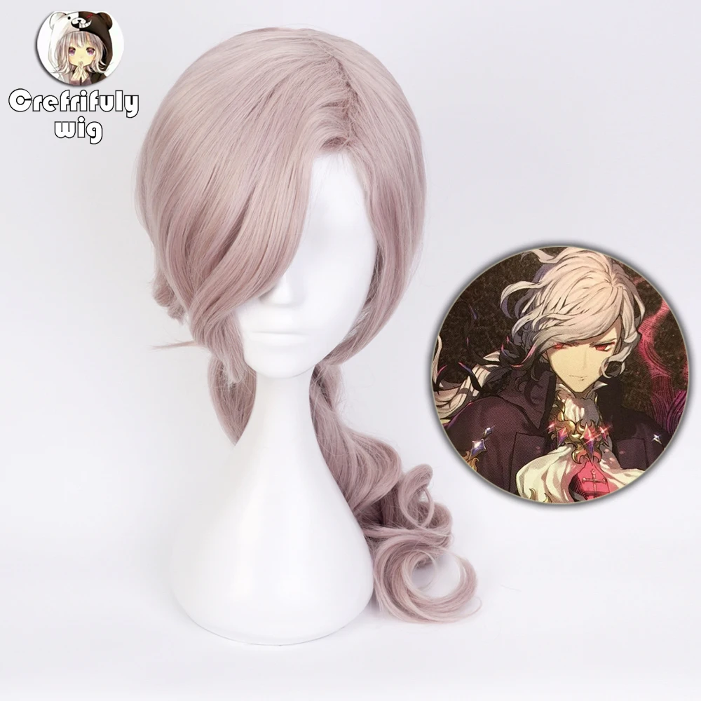 75CM Fate Grand Order Long Wavy Cosplay Wig Synthetic Hair Heat Resistant Costume FGO Pink Taro Color Play Wigs
75CM Fate Grand Order Long Wavy Cosplay Wig Synthetic Hair Heat Resistant Costume FGO Pink Taro Color Play Wigs