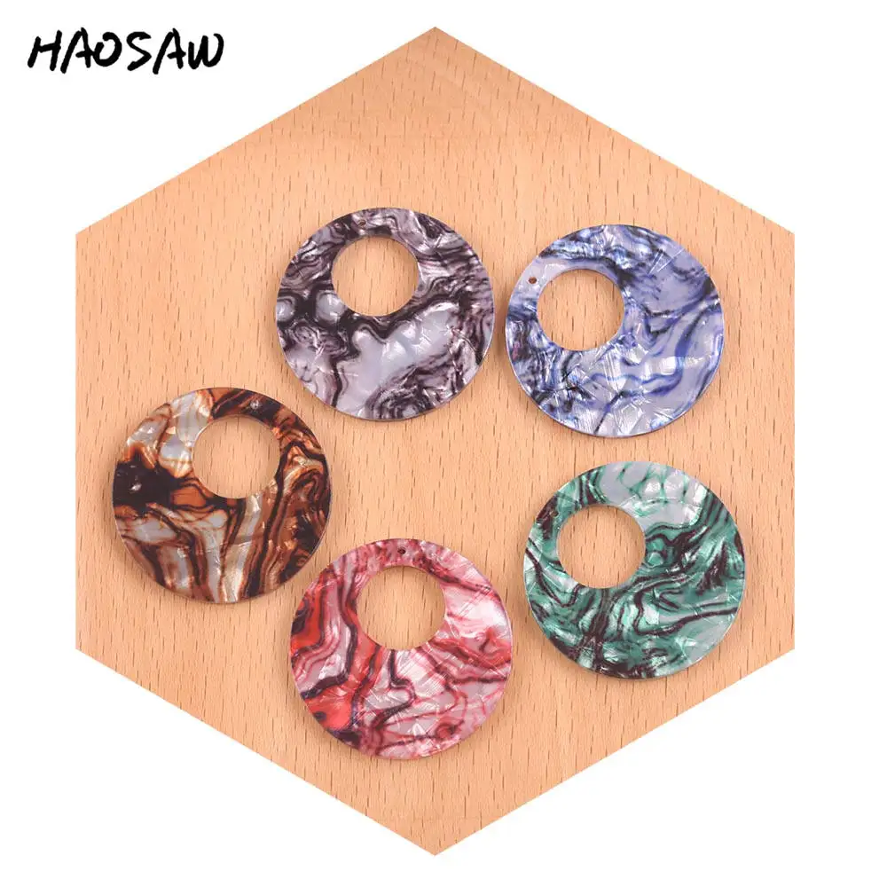 HAOSAW Choose 6Pcs/Lot Acetic Acid Charm/Water Ripple Print/Hollow Round Charm/DIY Jewelry Making/HandMade/Earring Findings
HAOSAW Choose 6Pcs/Lot Acetic Acid Charm/Water Ripple Print/Hollow Round Charm/DIY Jewelry Making/HandMade/Earring Findings