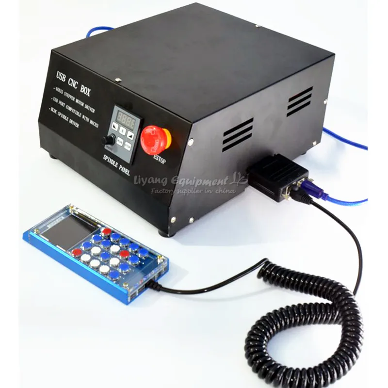 400W DC Brushless Spindle Drive 4 axis CNC Control Box MACH3 Parallet Port Controller for CNC Engraving Machine
400W DC Brushless Spindle Drive 4 axis CNC Control Box MACH3 Parallet Port Controller for CNC Engraving Machine