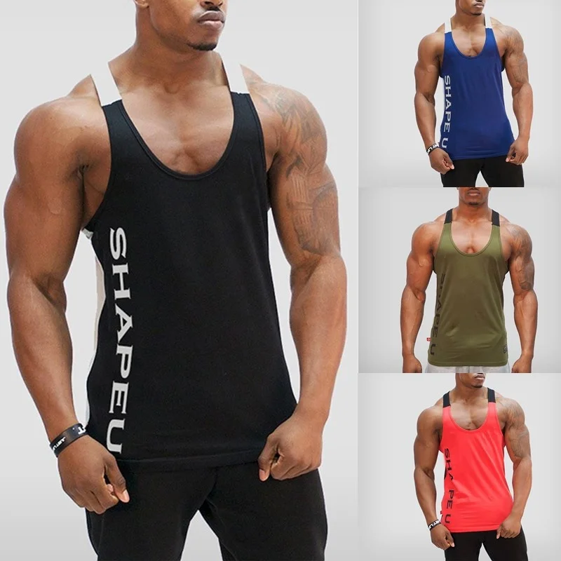 ZOGAA ropa de hombre 2018 tank top men Casual gym Letter print stitching vest 4 colors Cotton O-Neck tank top size S-XXL
ZOGAA ropa de hombre 2018 tank top men Casual gym Letter print stitching vest 4 colors Cotton O-Neck tank top size S-XXL