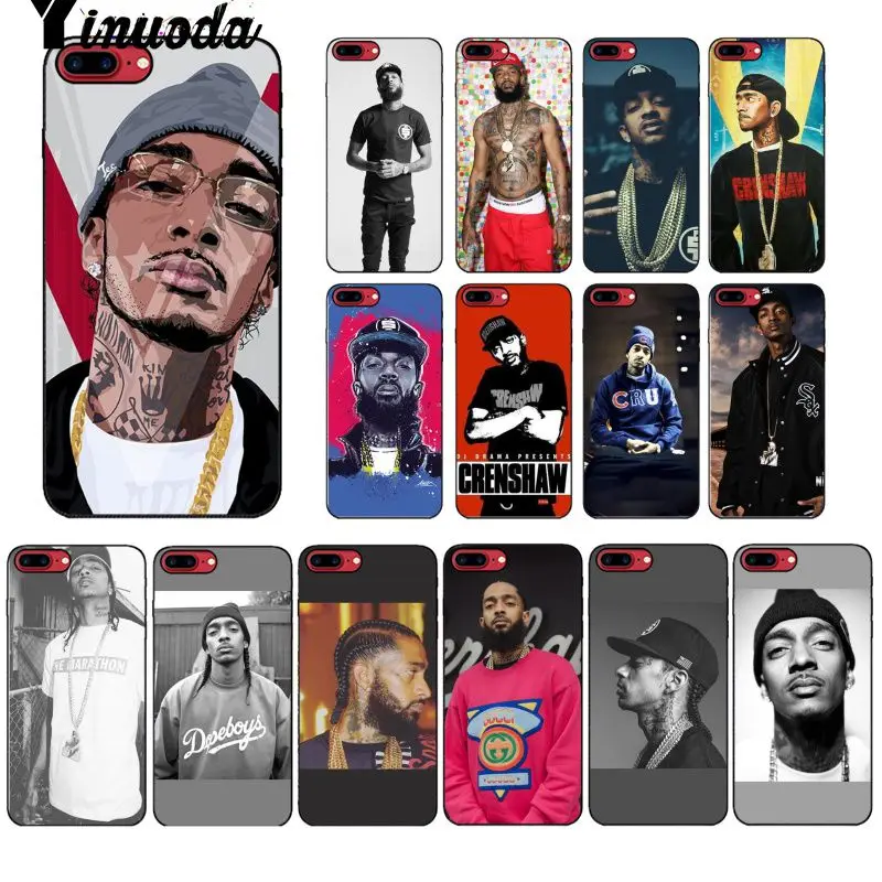 Yinuoda Rapper Nipsey Hussle Black Soft Shell Phone Case for Apple iPhone 8 7 6 6S Plus X XS MAX 5 5S SE XR Mobile Cover
Yinuoda Rapper Nipsey Hussle Black Soft Shell Phone Case for Apple iPhone 8 7 6 6S Plus X XS MAX 5 5S SE XR Mobile Cover