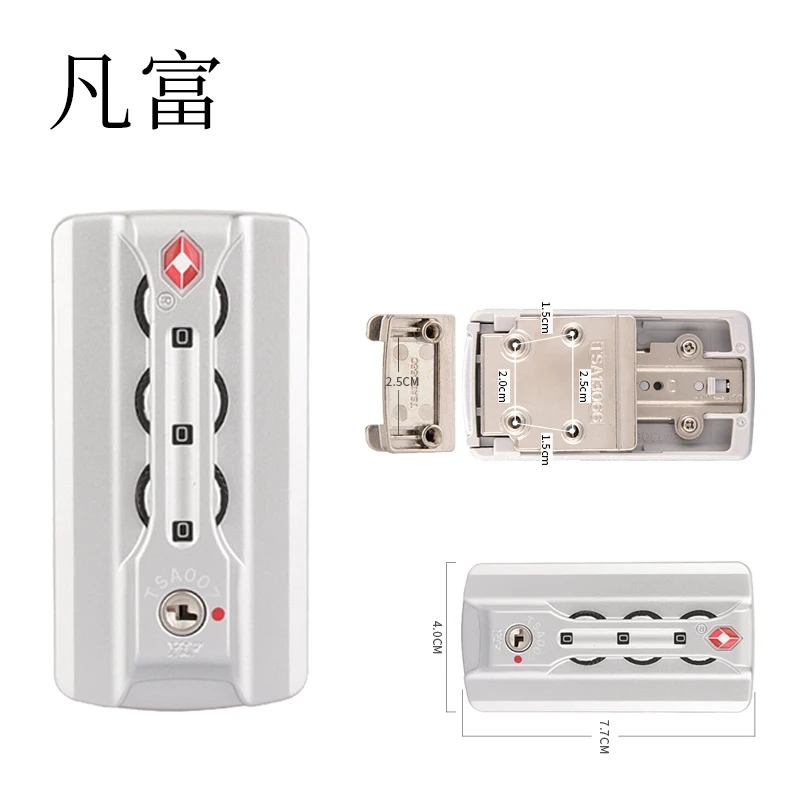 Combination Padlock For Luggage suitcase travel TAS secure code lock custom locket accessories Padlocks secure code custom lock
Combination Padlock For Luggage suitcase travel TAS secure code lock custom locket accessories Padlocks secure code custom lock