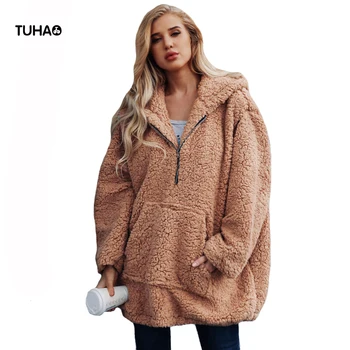 TUHAO Autumn Winter Faux Fur Hoodies Fluffy Shaggy Faux Fur Pullover Fashion Streetwear Kangaroo Pocket Casual Coats TT0903
TUHAO Autumn Winter Faux Fur Hoodies Fluffy Shaggy Faux Fur Pullover Fashion Streetwear Kangaroo Pocket Casual Coats TT0903