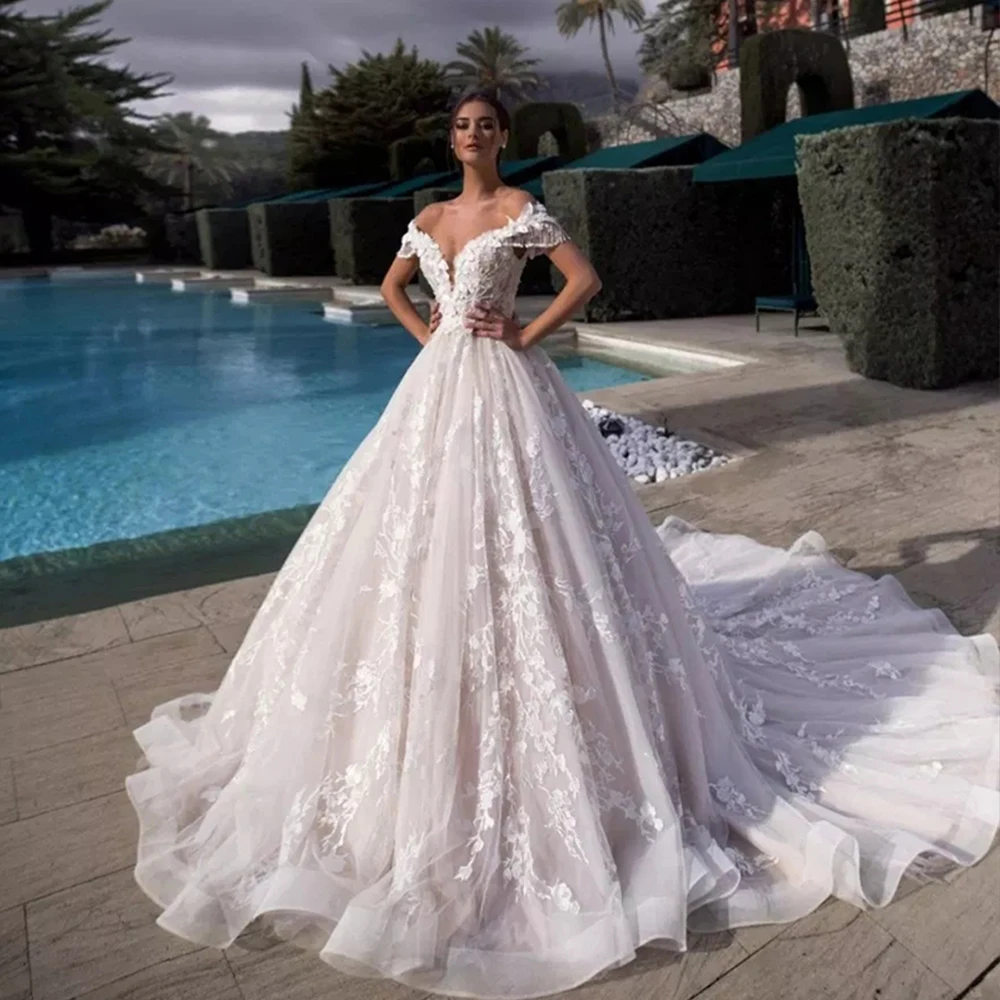 Brautkleid Boat Neck A-line Wedding Dresses Plus Size 2019 Tassel Sleeve Gorgeous Suknie Slubne Lace Up Back Robe de Mariage
Brautkleid Boat Neck A-line Wedding Dresses Plus Size 2019 Tassel Sleeve Gorgeous Suknie Slubne Lace Up Back Robe de Mariage