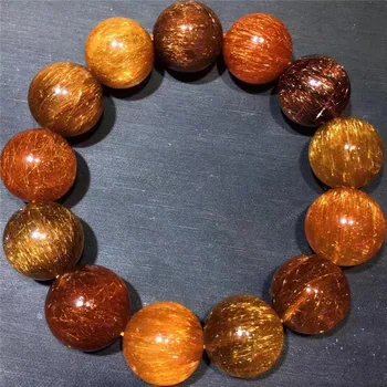 18.5mm Natural Colorful Rutilated Quartz Crystal Bracelet Women Love Gift Charms Round Bead Stone Cat Eye Business Jewelry AAAAA
18.5mm Natural Colorful Rutilated Quartz Crystal Bracelet Women Love Gift Charms Round Bead Stone Cat Eye Business Jewelry AAAAA