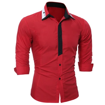 Brand 2018 Fashion Male Shirt Long-Sleeves Tops Classic Mixed Colors Slim Mens Dress Shirts Slim Men Shirt 3XL
Brand 2018 Fashion Male Shirt Long-Sleeves Tops Classic Mixed Colors Slim Mens Dress Shirts Slim Men Shirt 3XL