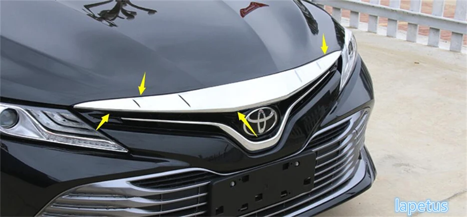 Lapetus Chrome Front Face Middle Hood Engine Lid Decorative Cover Trim Accessories Fit For Toyota Camry 2018 2019 ABS
Lapetus Chrome Front Face Middle Hood Engine Lid Decorative Cover Trim Accessories Fit For Toyota Camry 2018 2019 ABS