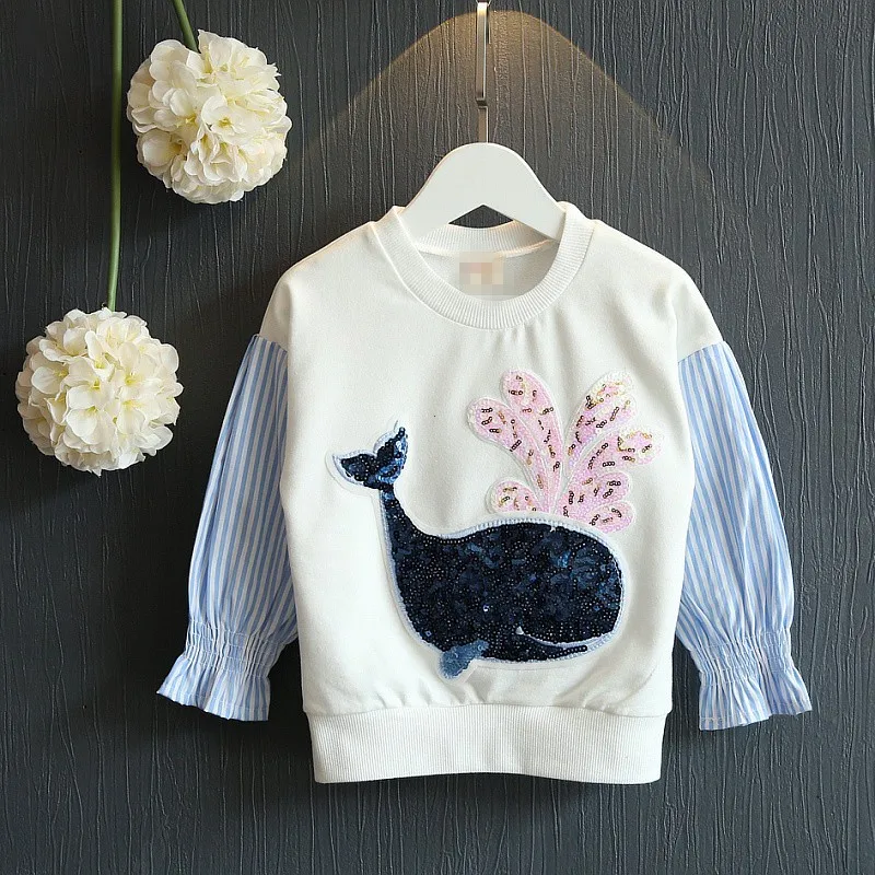 Baby Girls T-shirt Cartoon Pattern Elegant Lovely T-shirts For Girls Cotton Children Clothes Long Sleeve
Baby Girls T-shirt Cartoon Pattern Elegant Lovely T-shirts For Girls Cotton Children Clothes Long Sleeve