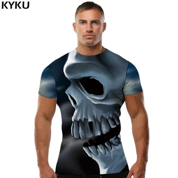 KYKU Brand Skull Tshirt Men Smoke Tshirts Funny T Shirts Hip-Hop Tshirt Cool 3d Print T-shirt Rock Rock Mens Clothing 2018 New
KYKU Brand Skull Tshirt Men Smoke Tshirts Funny T Shirts Hip-Hop Tshirt Cool 3d Print T-shirt Rock Rock Mens Clothing 2018 New