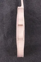 1pcs 4/4 violin unfinished Flame maple Russian spruce top White Violin Body#2035