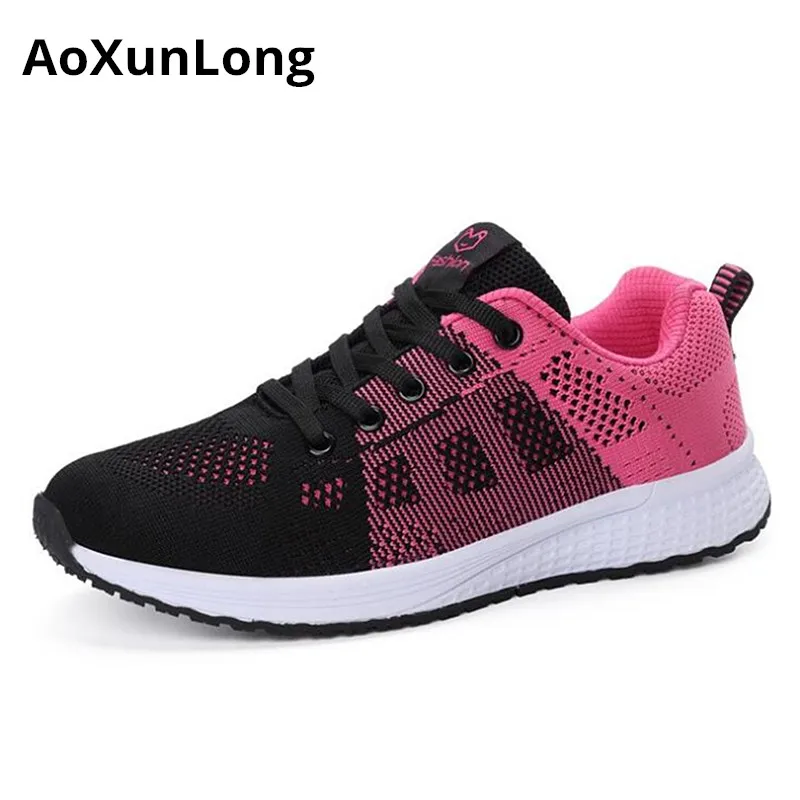 AoXunLong Women Sneakers Autumn Breathable Mesh Flat Shoes For Women Pink Black Ladies Shoes EU Size 35-40 Hot Woman Casual Shoe
AoXunLong Women Sneakers Autumn Breathable Mesh Flat Shoes For Women Pink Black Ladies Shoes EU Size 35-40 Hot Woman Casual Shoe