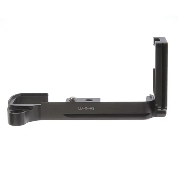 LB-XA3 Metal Quick Release L Plate Bracket Grip Holder with 1/4" thread for Fuji XA3 X-A3 Camera Tripord Arca-Swiss Standard
LB-XA3 Metal Quick Release L Plate Bracket Grip Holder with 1/4" thread for Fuji XA3 X-A3 Camera Tripord Arca-Swiss Standard