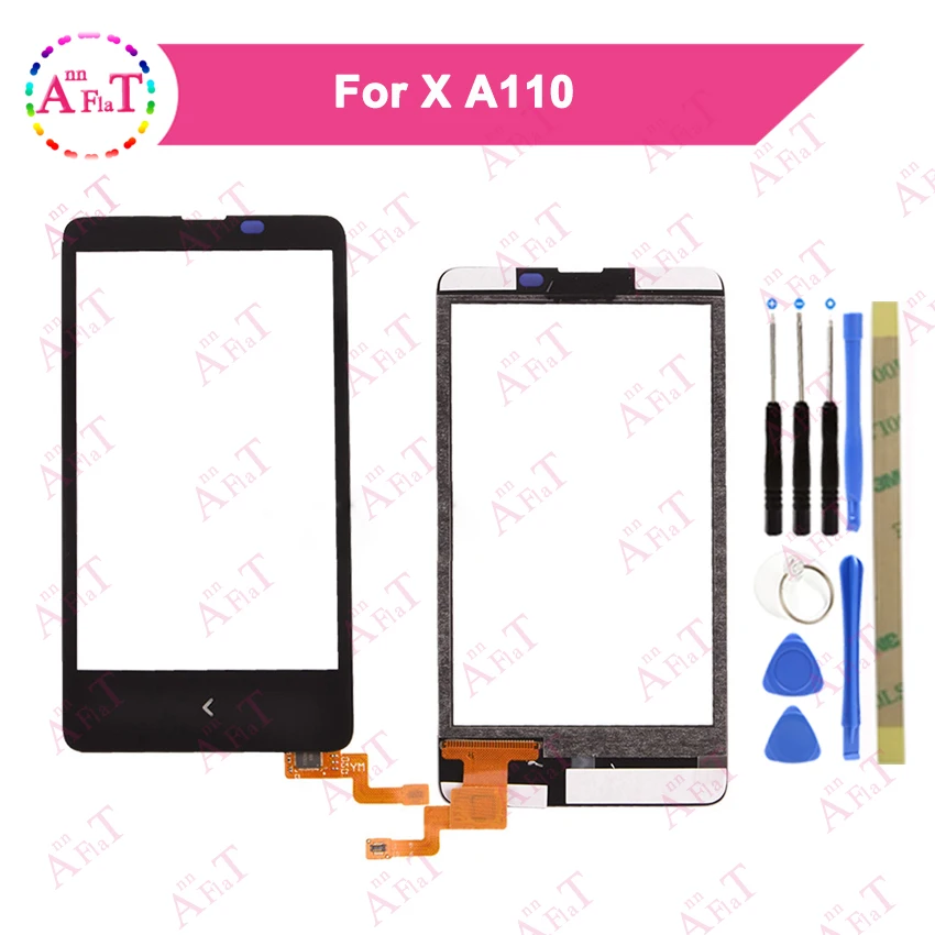 4.0" for Nokia Lumia x Dual SIM A110 RM-980 Touch Screen Digitizer Sensor Outer Glass Lens Panel Free plastic 3M glue | Мобильные
