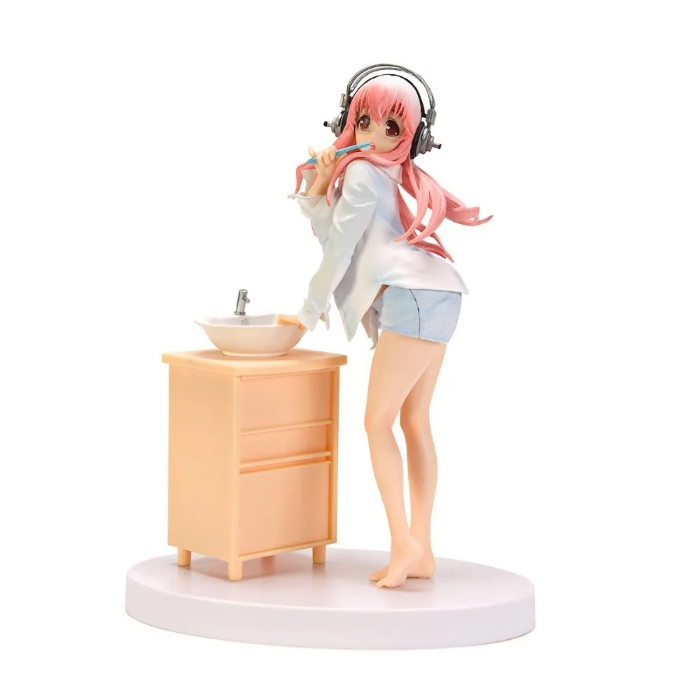 FREE Shipping Super Sonico Jamma Super Sonic Sonico Everyday Life Report Brushing Figure New Loose
FREE Shipping Super Sonico Jamma Super Sonic Sonico Everyday Life Report Brushing Figure New Loose