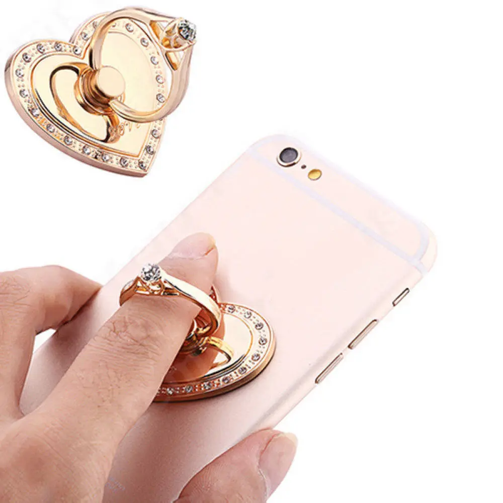Best Universal 360 Degree Finger Heart Ring Metal Grip Mount Stand Holder for Mobile Phone
Best Universal 360 Degree Finger Heart Ring Metal Grip Mount Stand Holder for Mobile Phone