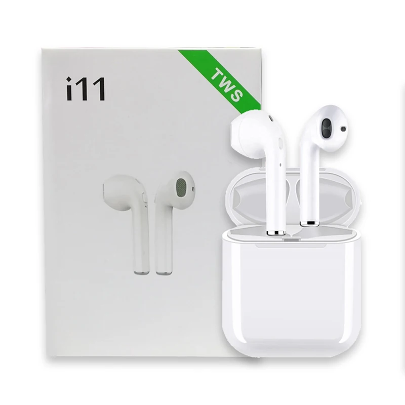 New i11 TWS Bluetooth 5.0 Earphones Mini Wireless Earbuds Headset Headphones Ear pods For all Smart Phone not Airpod i9s i10 i13
New i11 TWS Bluetooth 5.0 Earphones Mini Wireless Earbuds Headset Headphones Ear pods For all Smart Phone not Airpod i9s i10 i13