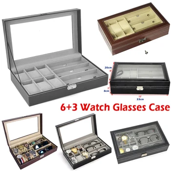 Watch Box Case Luxury Glasses Top Display Multi - functional Professional Holder Sunglasses Organizer Storage Practical Key D20
Watch Box Case Luxury Glasses Top Display Multi - functional Professional Holder Sunglasses Organizer Storage Practical Key D20