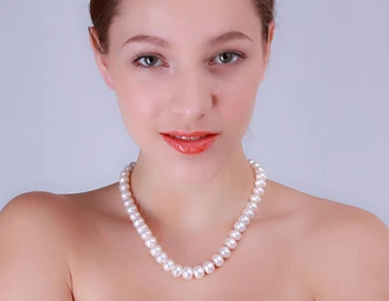 Pearl Necklaces Jewelry 5-12mm White Flatly Round Freshwater Pearl Necklace Choker for Women 18"
Pearl Necklaces Jewelry 5-12mm White Flatly Round Freshwater Pearl Necklace Choker for Women 18"