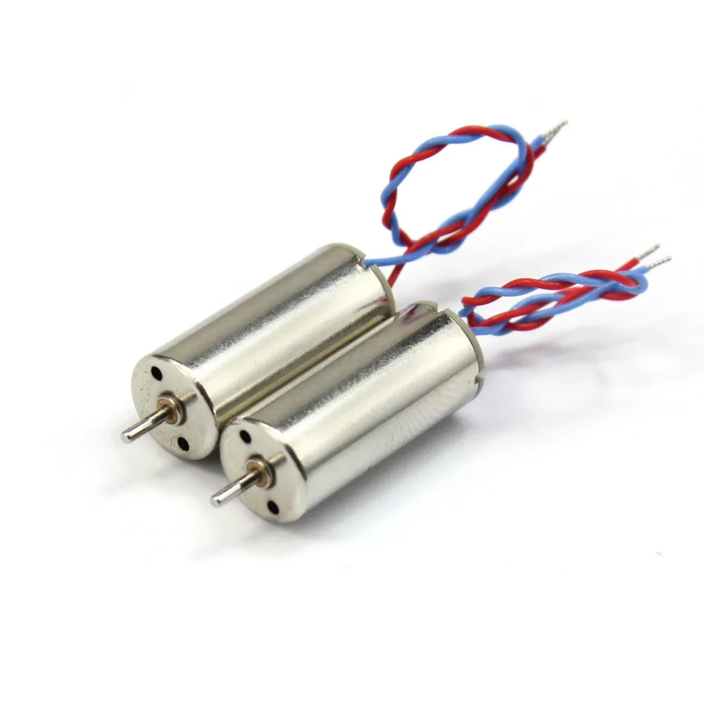2pcs 2S 7.4V 8520 Brushed Motor CW CCW 8.5x20mm Mini Coreless Motor for DIY Tiny QX90 95 LT105 Micro Indoor Race Quadcopter
2pcs 2S 7.4V 8520 Brushed Motor CW CCW 8.5x20mm Mini Coreless Motor for DIY Tiny QX90 95 LT105 Micro Indoor Race Quadcopter
