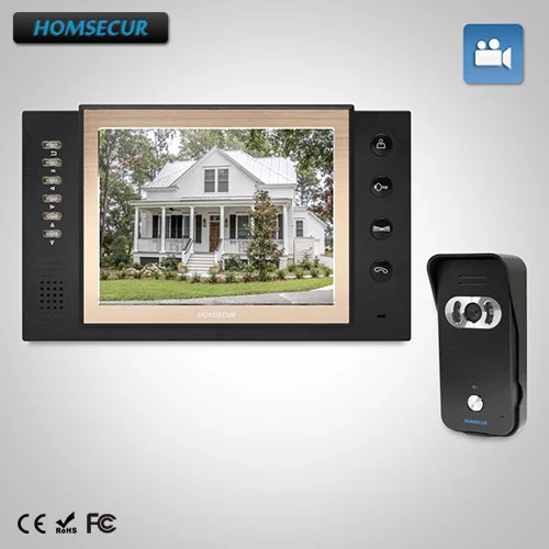 HOMSECUR HOMSECUR 8" Wired Video Door Entry Security Intercom+Black Camera for Apartment TC021-B + TM801R-B
HOMSECUR HOMSECUR 8" Wired Video Door Entry Security Intercom+Black Camera for Apartment TC021-B + TM801R-B