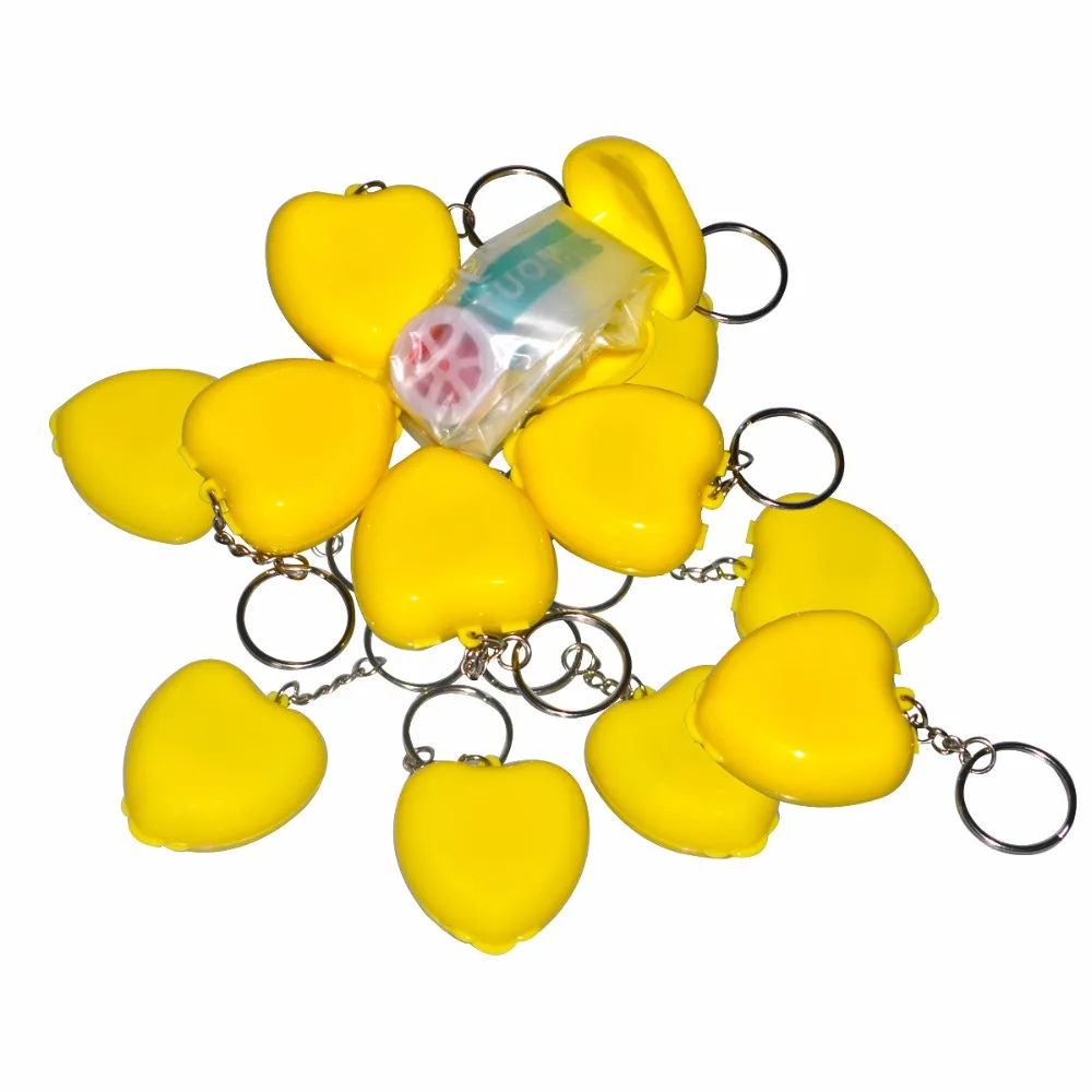 50Pcs/Pack Protect CPR Masks KeyChian Mouth To Mouth Rescue Shields in mini Heart Box Yellow
50Pcs/Pack Protect CPR Masks KeyChian Mouth To Mouth Rescue Shields in mini Heart Box Yellow
