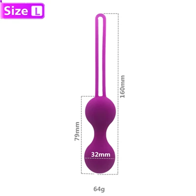 Silicone Smart Ball Kegel Ball Ben Wa Ball Vagina Tighten Exercise Machine Vibrators Vaginal Geisha Ball Sex Toys For Women