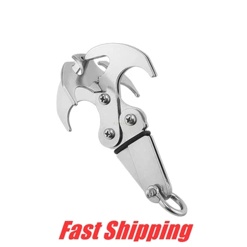 Stainless Steel Climbing Foldable Grappling hook Outdoor Survival Rescue EDC Tool Chains for Camping Carabiner flying claw hooks
Stainless Steel Climbing Foldable Grappling hook Outdoor Survival Rescue EDC Tool Chains for Camping Carabiner flying claw hooks
