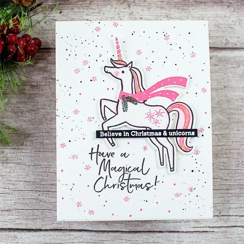 DiyArts Christmas STAMPS AND DIES Animals Unicorn Metal Cutting Dies CLEAR STAMPS Scrapbook Photo Card Album Craft Embossing
DiyArts Christmas STAMPS AND DIES Animals Unicorn Metal Cutting Dies CLEAR STAMPS Scrapbook Photo Card Album Craft Embossing